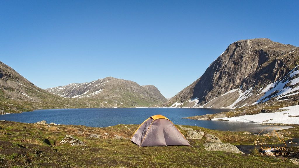 Freedom Camping at Djupvatnet, Norway by Sam Davis Photographer